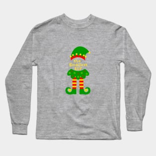 The Smallest Elf Family Matching Christmas 2020 Gift  Long Sleeve T-Shirt